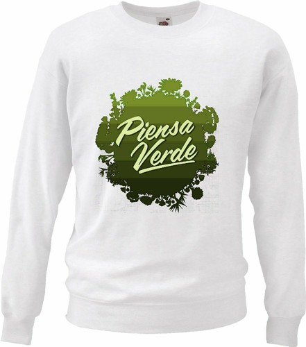 Sweatshirt piensa verde - piensa,