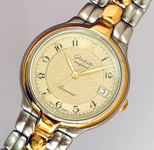 GLASHÜTTE ORIGINAL SPEZIMAT HERRENUHR CAL. 10-30 AUTOMATIC EDELSTAHL/GOLD BOX