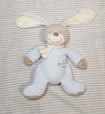 ? Hase  ?  Nicotoy Simba Kuscheltier Stofftier 30cm braun beige blau zickzack 