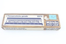 2x 8976 Rampenstück gerade für Auffahrt mit OVP Märklin Spur Z +Top+