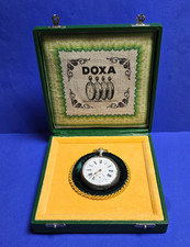 seltenes Uhren-Etui  für eine große DOXA Goliath Taschenuhr 66mm-69mm