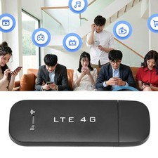(Black)4G LTE USB Surfstick Tragbares WLAN Für Unterwegs Ohne Vertrag Mobiler