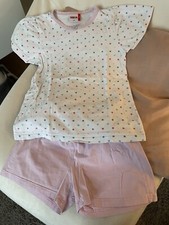 Yigga kurzer Schlafanzug Gr.140 Mädchen 