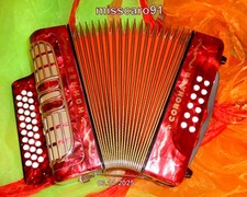 MY BEST  TOP PRICE  HOHNER GCF Corona III R Button Accordion Hohnercase + Straps