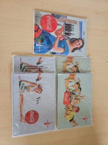 Coca cola blechschilder 125 - cola,