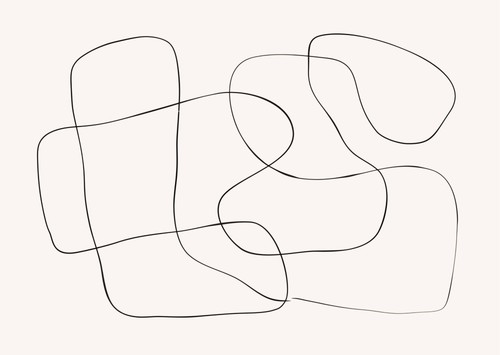 Abstrakte minimalistische