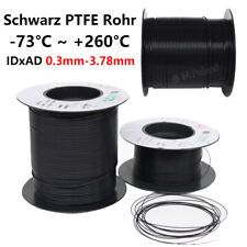 Schwarz PTFE Rohr ID x AD
