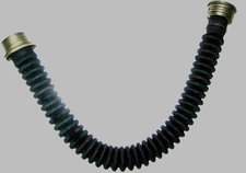 Gummischlauch  Gasmasken Fetisch Black Style  Gay Dark  Poppers  Faltenschlauch