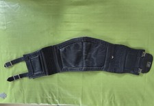 Nierengurt, Leder und Texil, Gr. S, mit wattiertem Innenteil und Geldtäschchen