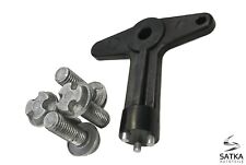 Felgendeckelschlüssel Radkappe + Sicherheitsschrauben für Opel Corsa Renault