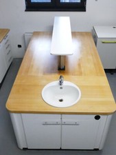 Freuding Möbel Arbeitsplatz Gipstisch Nebentisch Arbeitstisch Insel mit Bord ...