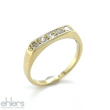 Diamantring 585er Gelbgold