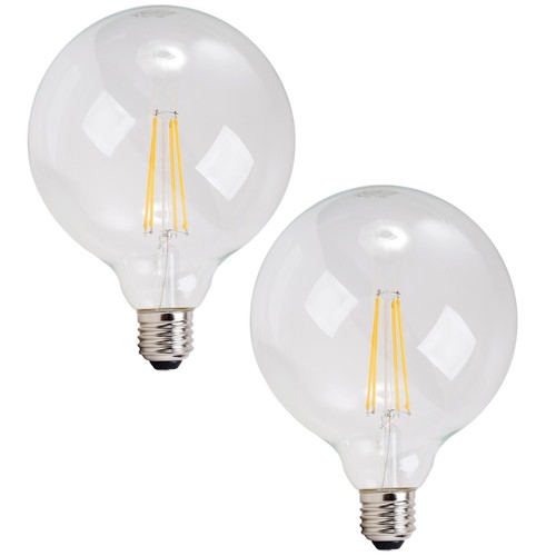 Led lampe globe g120 - 2x, led-lampe