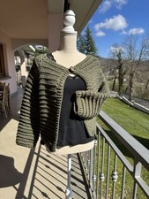 Damen Strickjacke gehäkelt