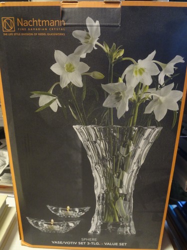 Kristall set sphere vase cm - kristall,
