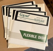 DOS 4.01 Disketten 5 1/4" Rarität (6 Disketten)