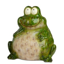 Dekofigur Frosch Cartoon