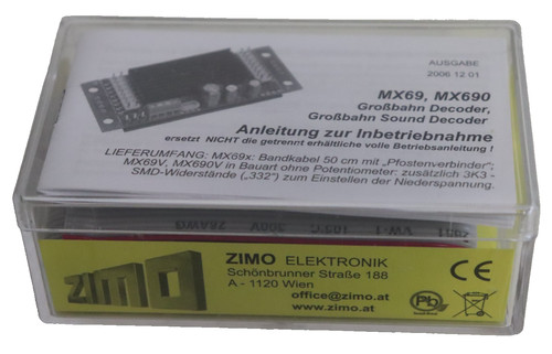 Zimo decoder v - mx, 69