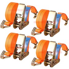 4x Spanngurte mit Ratsche und