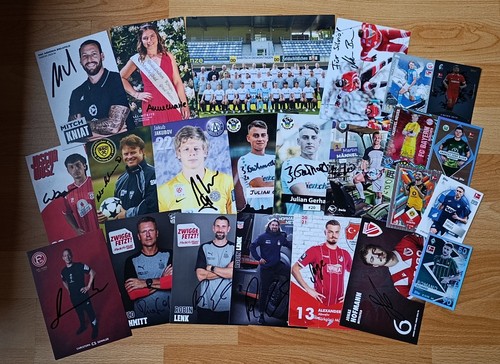 Autogrammkarten arminia - autogrammkarten,