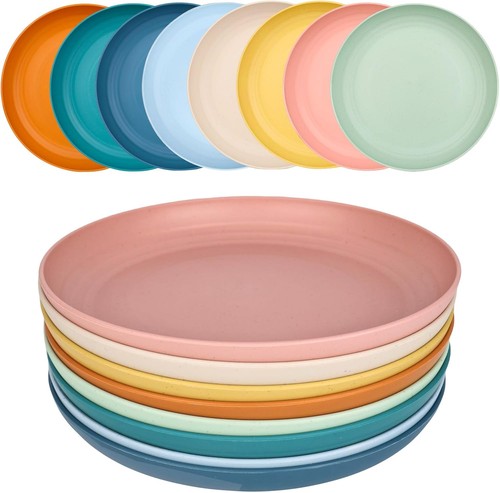 Plastikteller mehrweg set 8er - plastikteller,