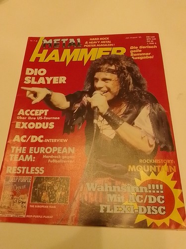 Metal hammer fanzine - metal,