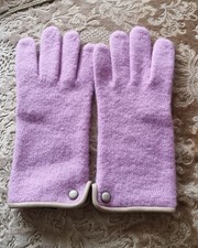 Roeckl Handschuhe Gr7,5 Schurwolle NEU Rosa Flieder