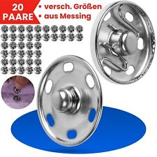 Druckknöpfe zum Annähen Silber Druckknopf Bekleidung DIY Nähzubehör Druck Knopf