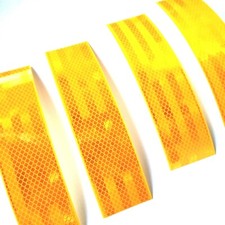 4 Reflektor Band Aufkleber 3M
