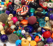 1 Kg Perlen Mix Metall Holz Stein Glas Acryl Bastlerbedarf Schmuckherstellung 