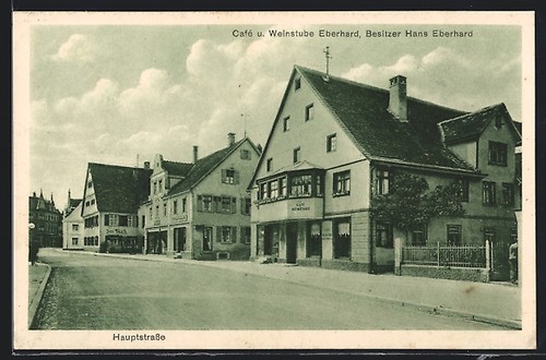 Saulgau café und - ak,