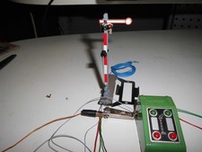 Fleischmann Flügelsignal 6205/ Schalter/ Befestigung/Anschlußkabel/ Betriebsanle