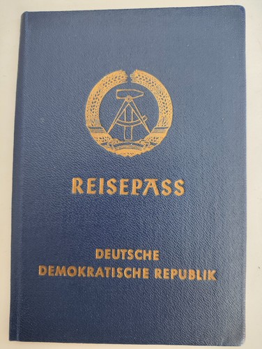 Original ddr reisepass mann - original, +mann