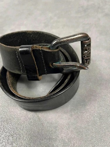 Ledergürtel schwarz braun