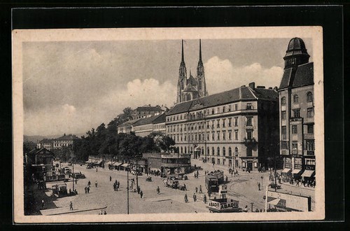 Ansichtskarte brünn vor dem - vor,