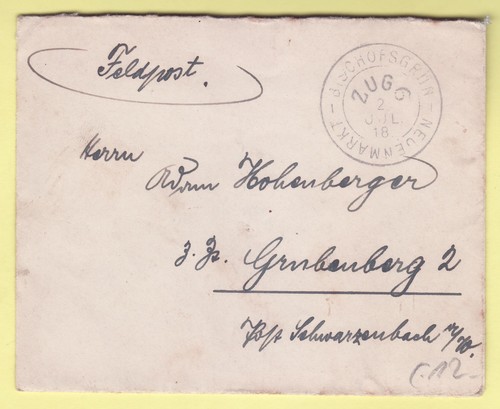 Feldpost brief mit - ,,