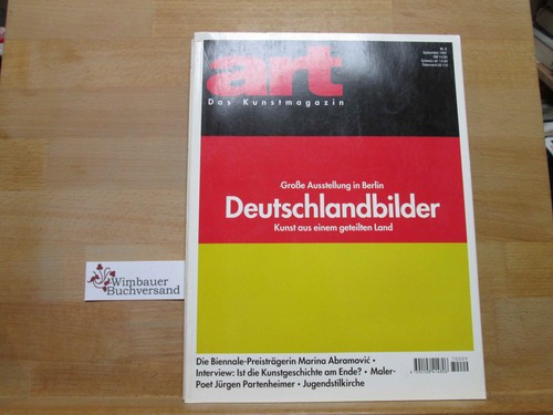 Art das kunstmagazin 9 - -, nr.