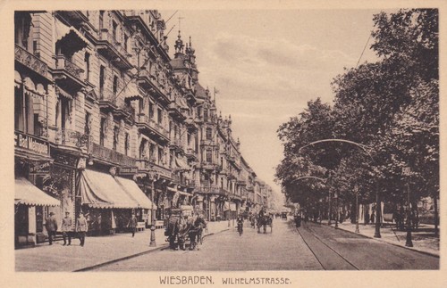 Deutsches reich wiesbaden - ak, deutsches-reich