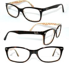 RAY BAN BRILLE BRAUN BEIGE 5228 5057 HAVANNA HERREN  FASSUNG 5267 GESTELL DAMEN