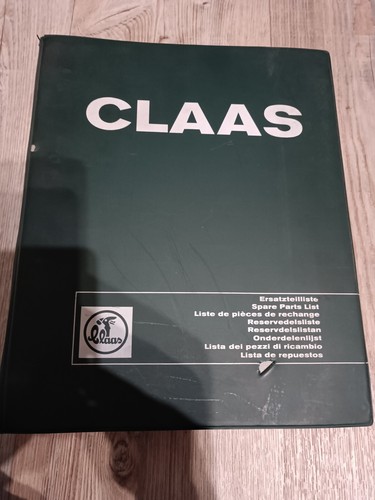 Original claas ersatzteilliste - original,
