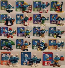 EINZELFIGUR bzw. SATZ + KARTE/N aus Die Schlümpfe 2022 von Mc Donald`s/Schleich