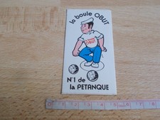 Kleber LA BOULE OBUT - Nr. 1 Der Pétanque