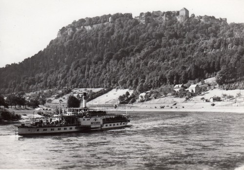 Schaufelraddampfer - ak,
