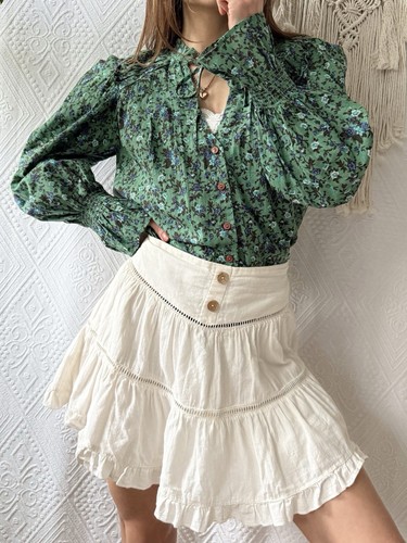 Green ruffle bohemian - 🌿,