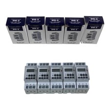 5 Stück McPower STE‑3 Digitale Wochen‑Zeitschaltuhr DIN‑Rail 230 V 16 A B‑Ware