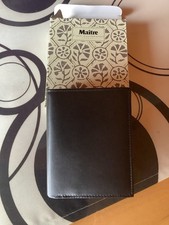 Maitre Herren Geldbörse, Leder, Braun ## neu ## Weihnachten 