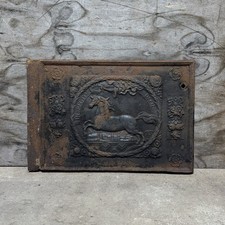 Alte Gusseiserne Ofenplatte -