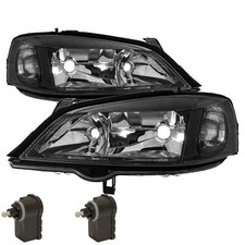 Scheinwerfer Set schwarz für