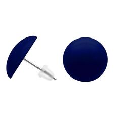 süsse Ohrstecker viele Farben Ohrringe rund 1,6cm rot gelb blau grün orange weiß