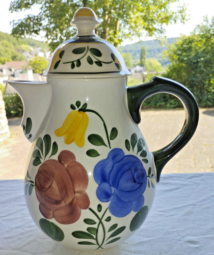 Bauernblume große kaffeekanne - bauernblume,